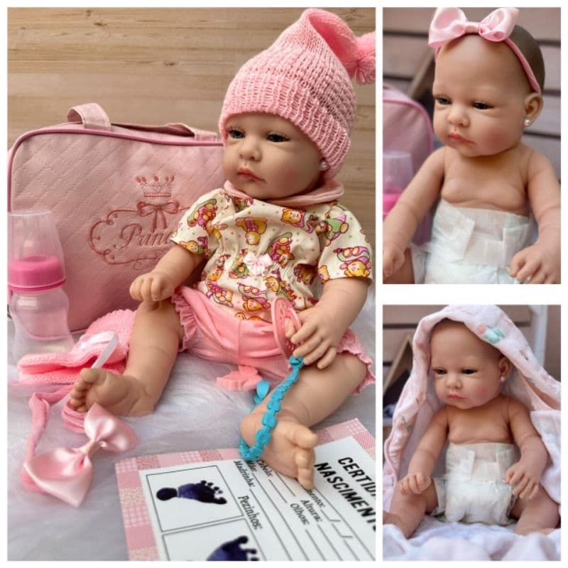 Brinquedo Boneca Bebe Reborn Menina Na Promoção postagem rápida