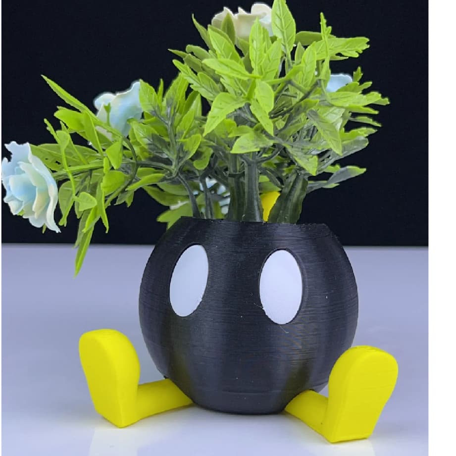 Vaso Plantas - Super Mario Bomb Bomba