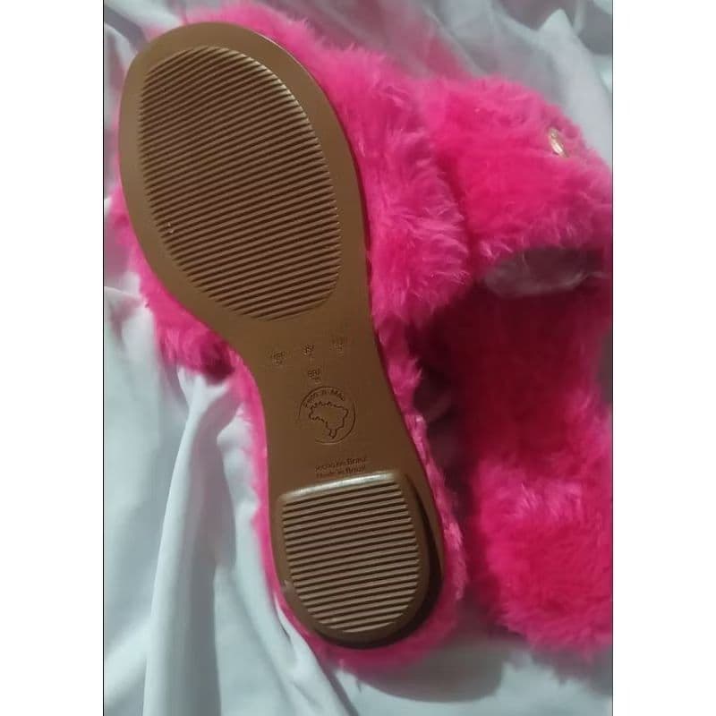 Chinelo De Pelúcia super confortável para Maternidade ou Noiva