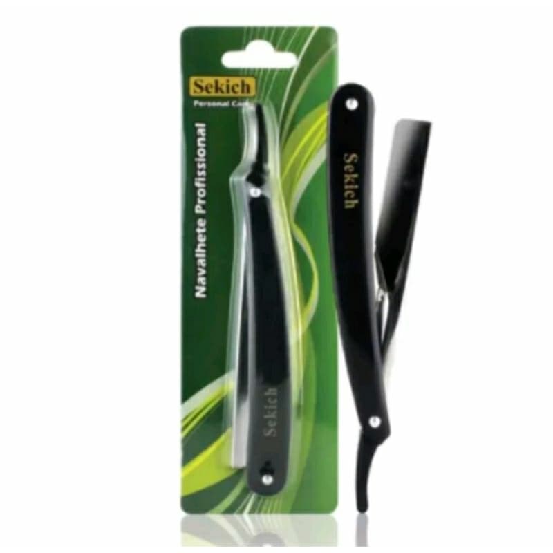 Navalhete Para Barbear Profissional Em Aço Inox Navalha Corte De Barba Cabelo