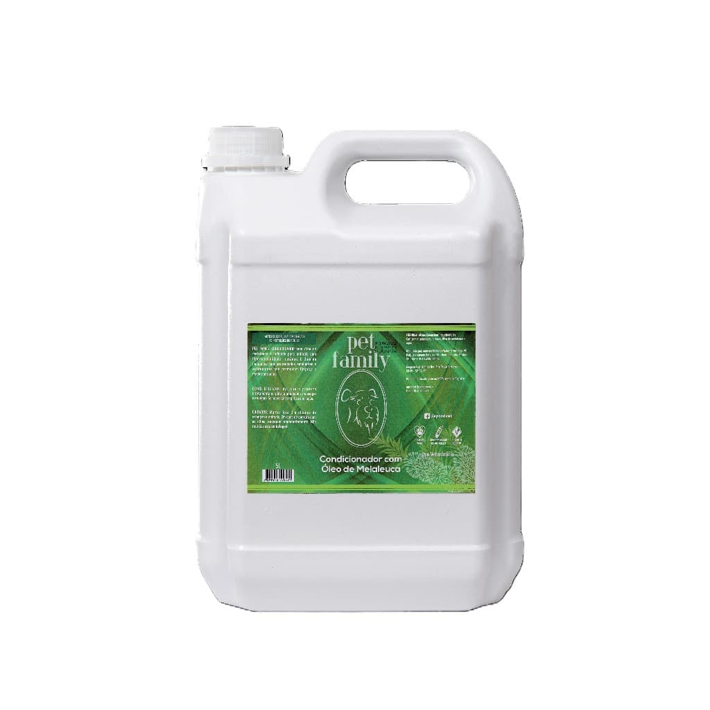 Condicionador Creme Óleo Malaleuca Pet Family Galão 5 Fragrância Natural
