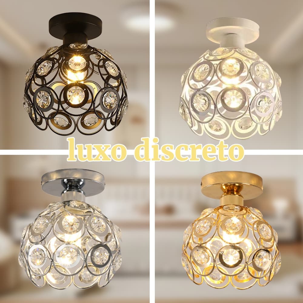 Luz de teto de ferro Corredor Luz decorativa para varanda Simples e moderna Corredor de varanda