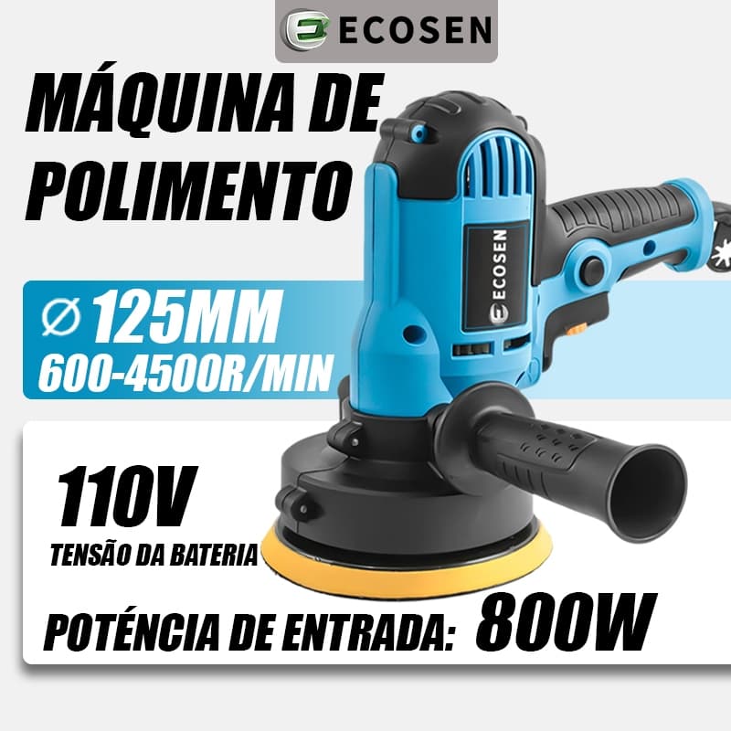 800W Buffing Machin Polisher For Car Small Portable Machine