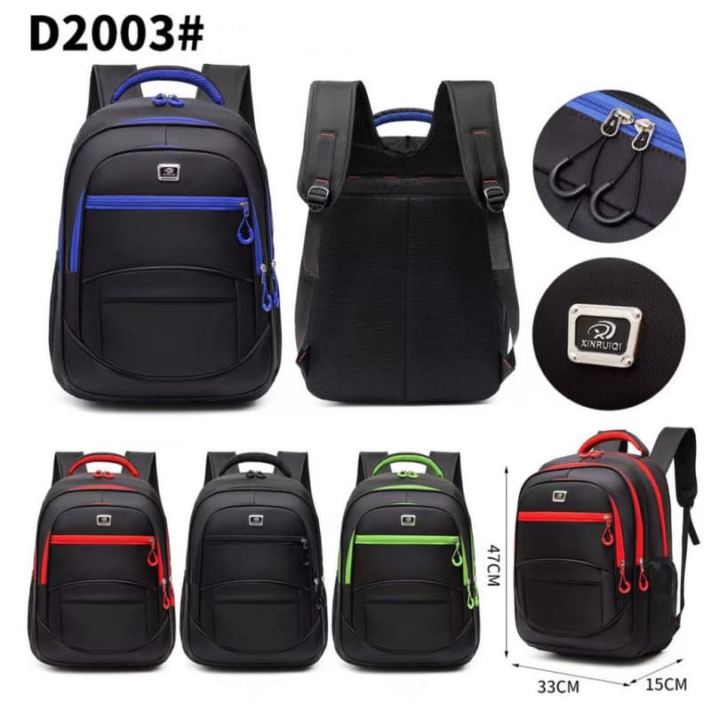 Mochila de viagem masculina Mochila para laptop Mochila grande à prova d'água  D2003