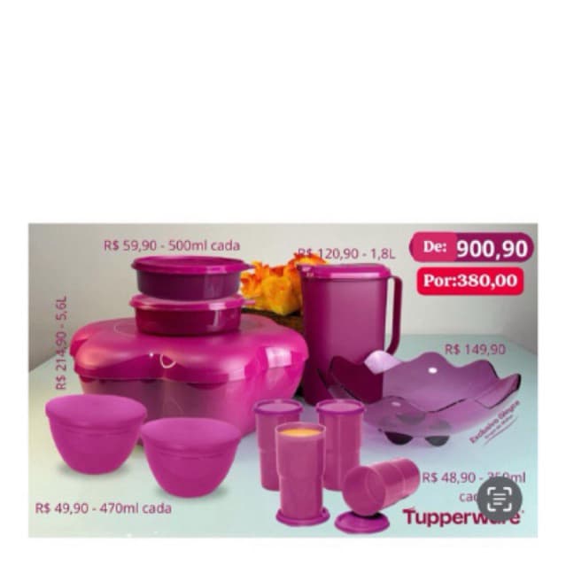 Kit de tupperware