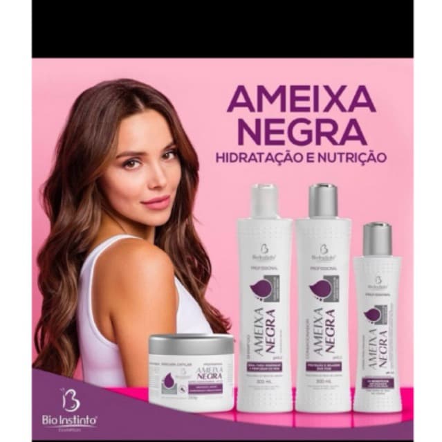 Kit capila ameixa negra
