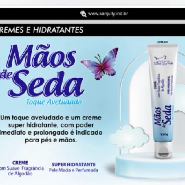 mão de seda toque aventurado l