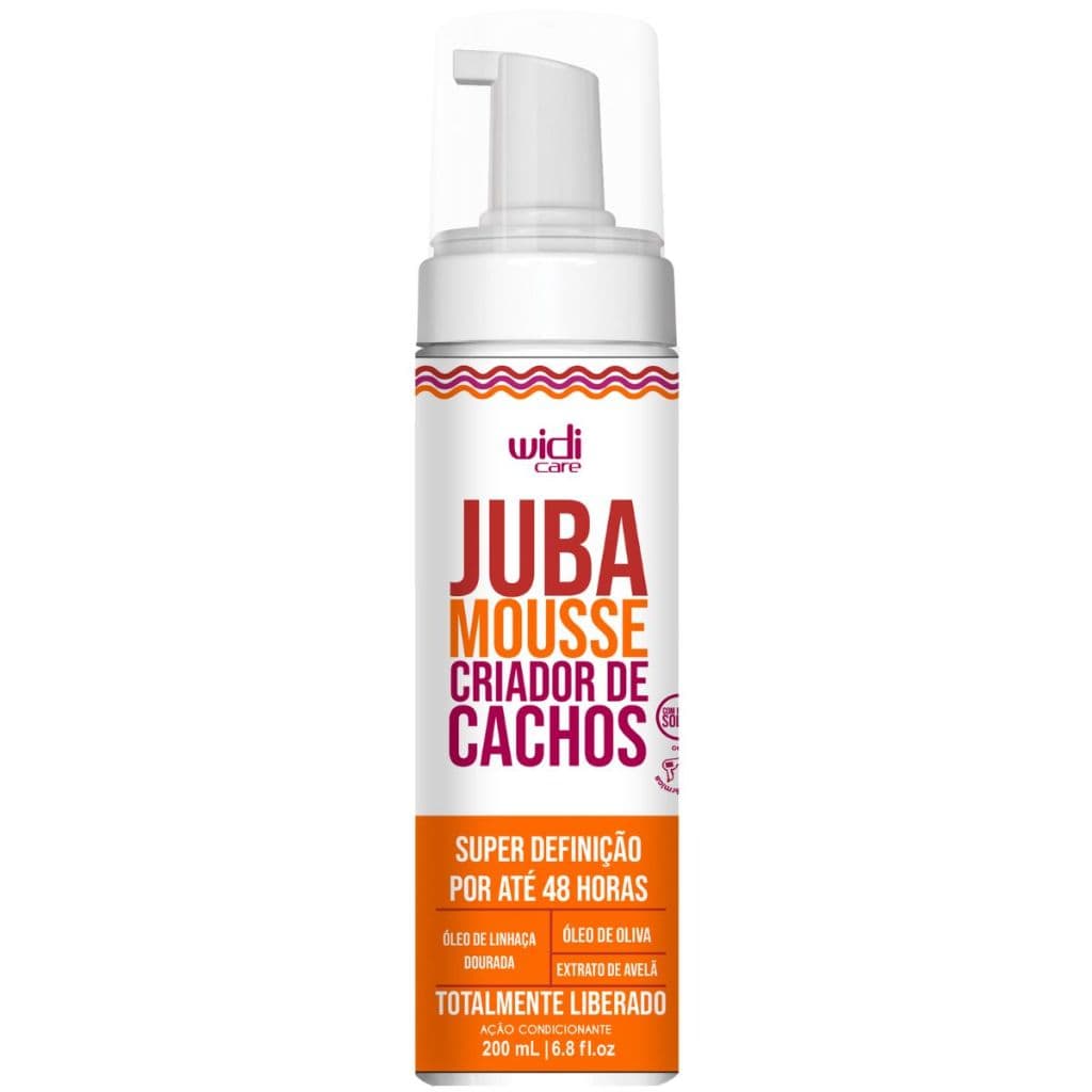 Juba Mousse Criador e Modelador De Cachos Super Definição 200ml Widi Care