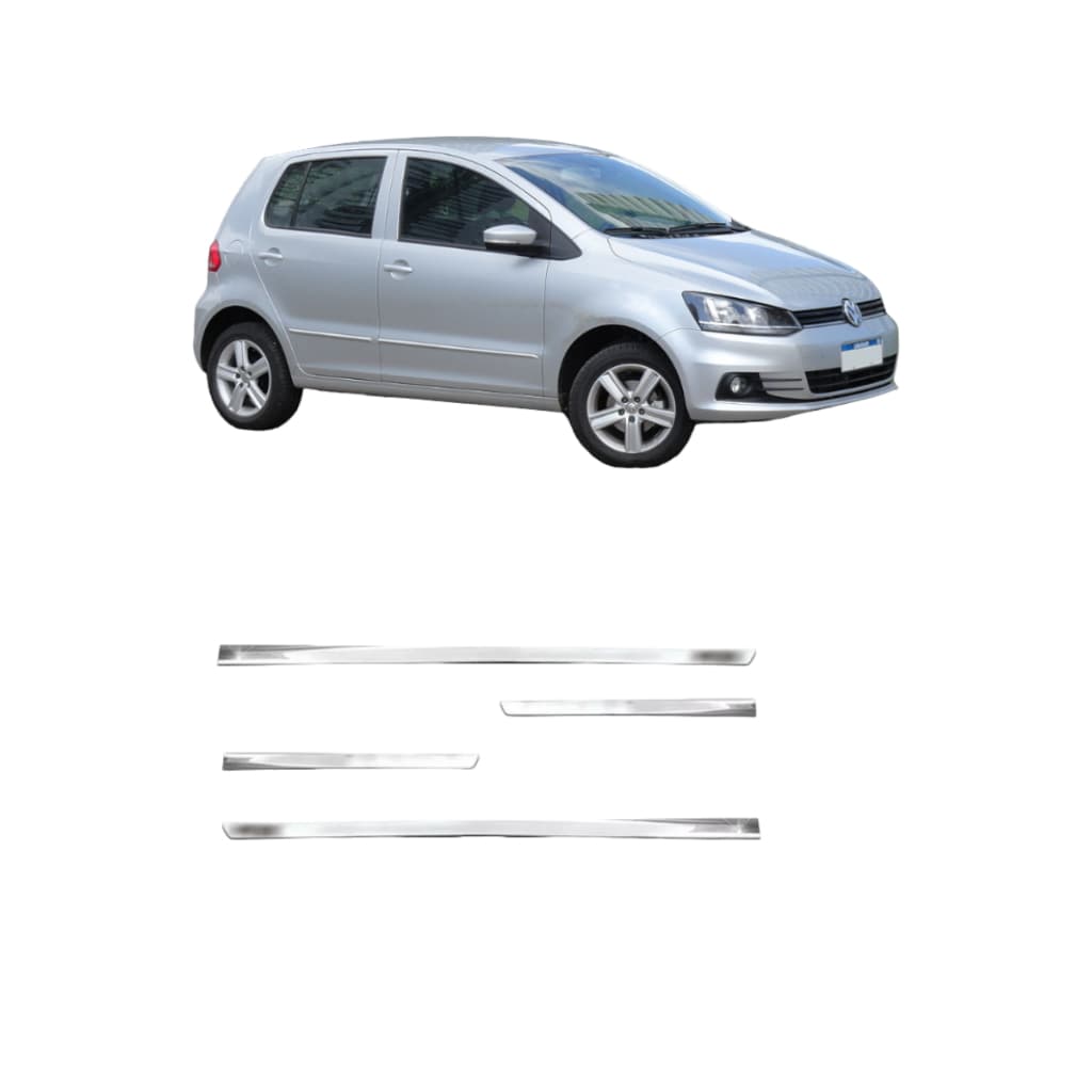 Friso Lateral Cromado Para Fox 2012 Em Diante Gol G5 G6 G7 G8 2008 A 2018 Voyage 2008 a 2016 4p