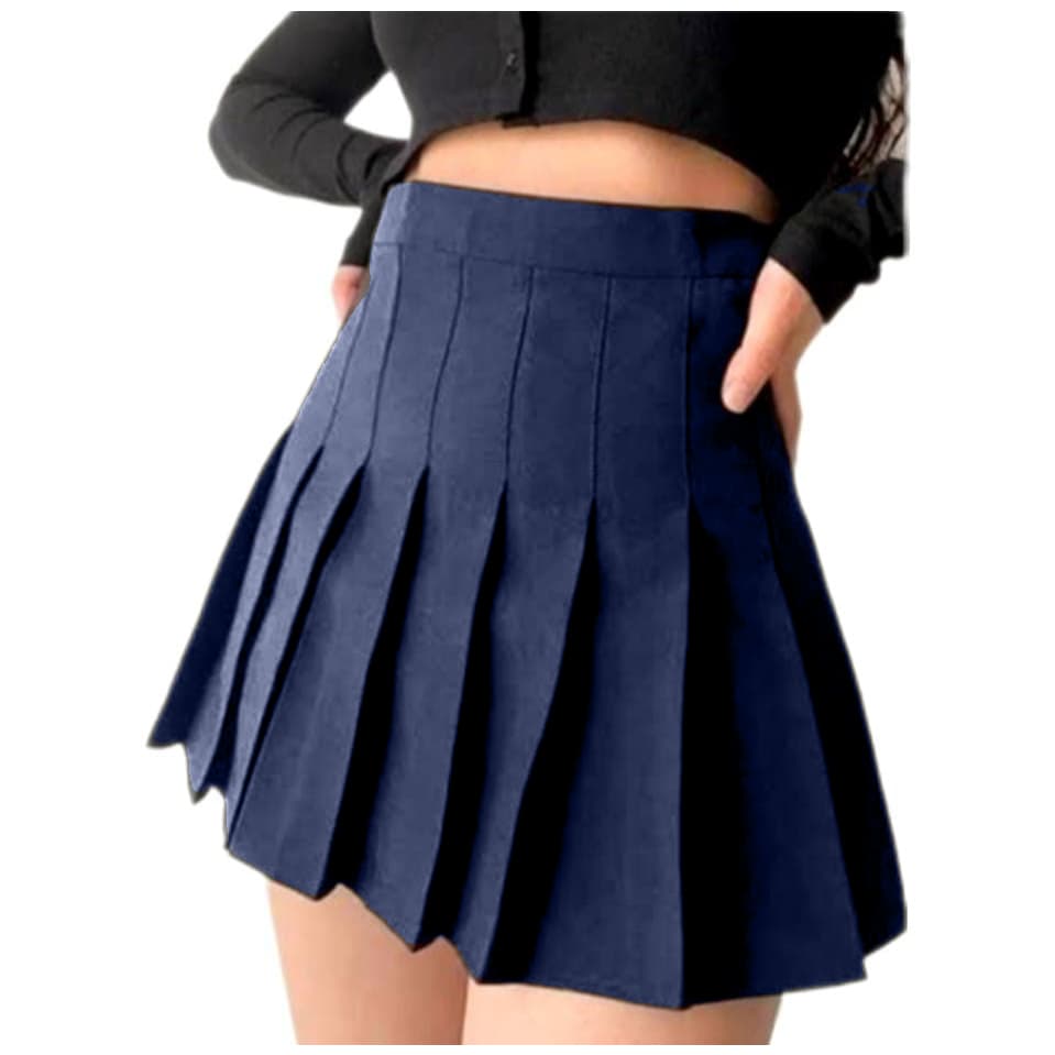 saia preta colegila cosplay k pop Egirl anime