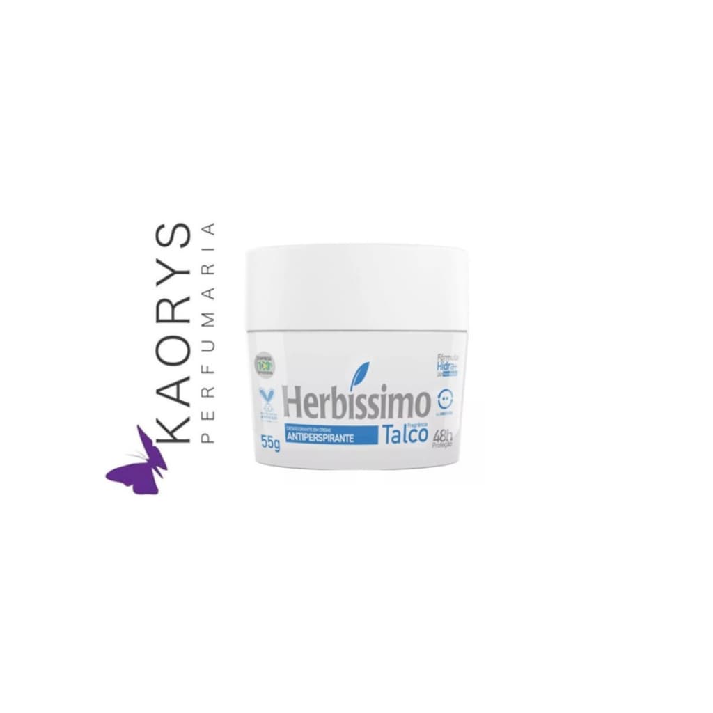 Desodorante em Creme Herbissimo Talco 55g