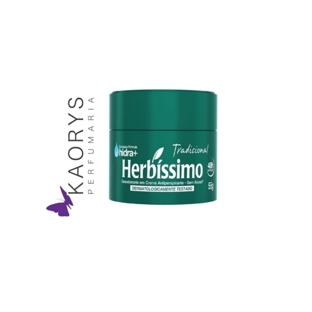 Desodorante em Creme Herbissimo Tradicional 55g