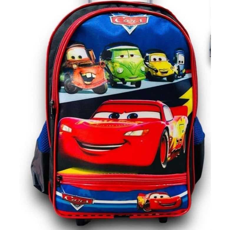 mochila infantil de personagen menino carro TOP