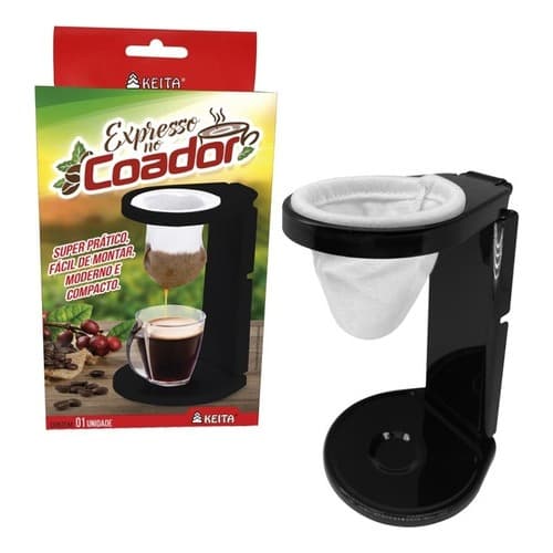 Mini Suporte De Café Passador Individual Dobrável Expresso No Coador Keita