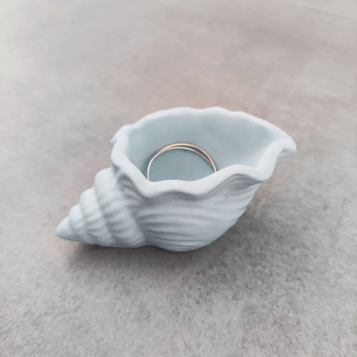 Molde Silicone Concha Vela Sabonete Decoração Gesso M497