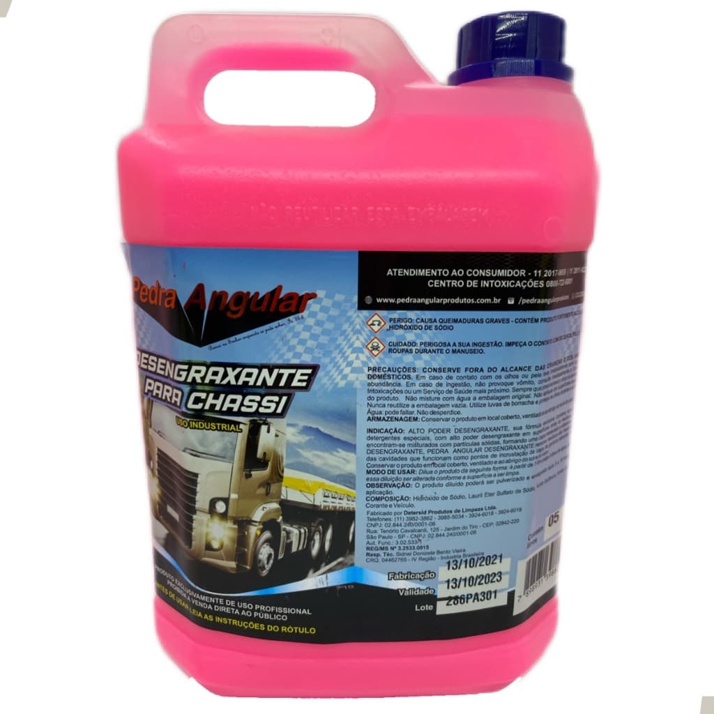Desengraxante Solupan Alcalino Concentrado Remove Sujeira Pesada Automotivo 5 Litros