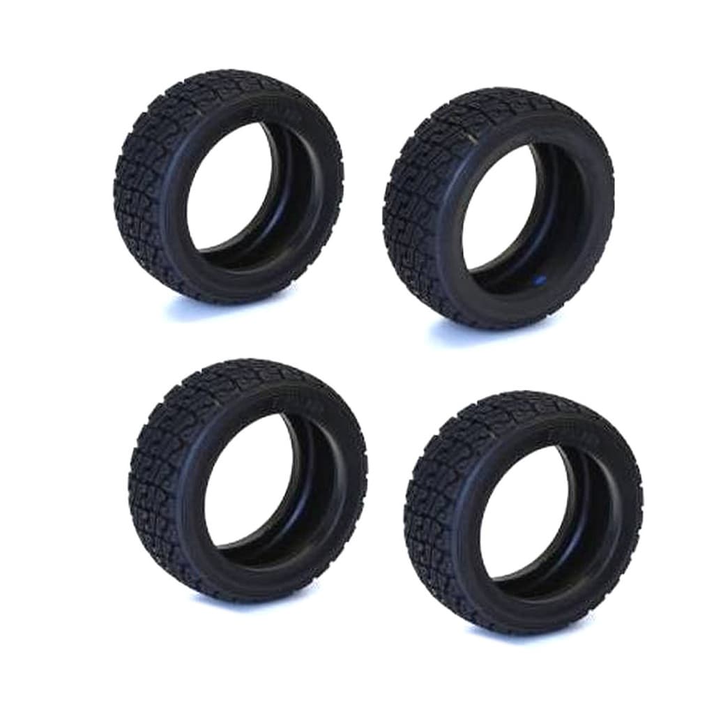 4x Pneu Kyosho Off-road Rally 1/10 66x27mm P/ Automodelo