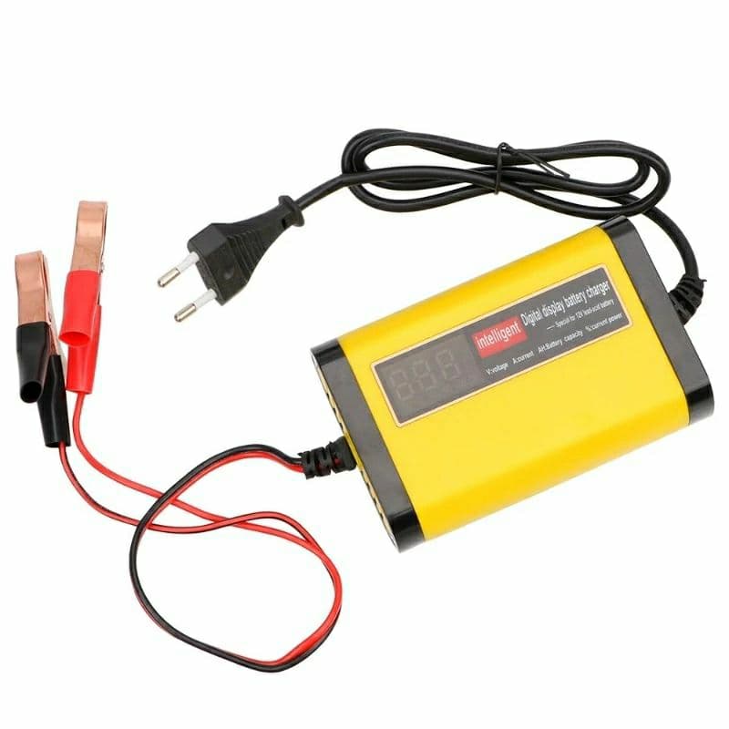 Carregador de Bateria Para Carros e Motos Inteligente 12 Volts 110|220 Bivolts Inteligente