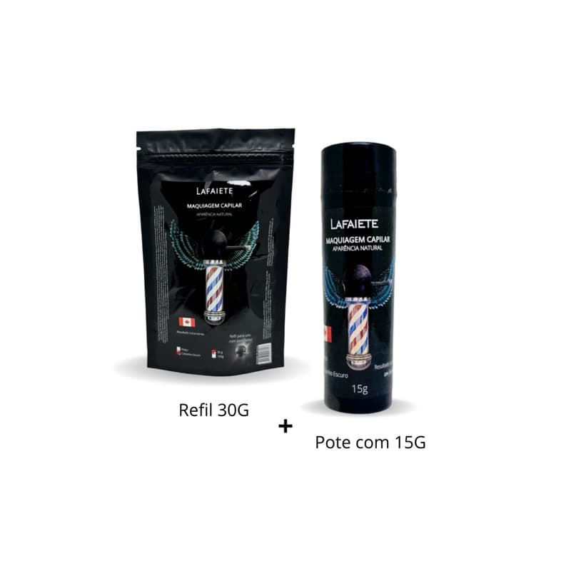 Corretivo de Falhas Capilar Pote Com 15g + Sachê 30g Lafaiete