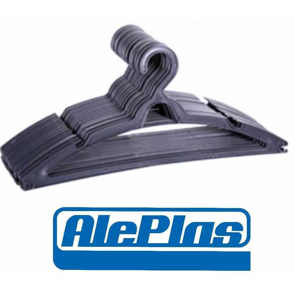 Cabide Adulto Preto kit 200 Cabides para Organizar Roupas