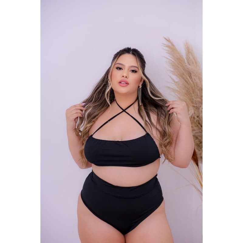 Biquíni plus size/ Moda praia/ tamanho grande/ hot paint