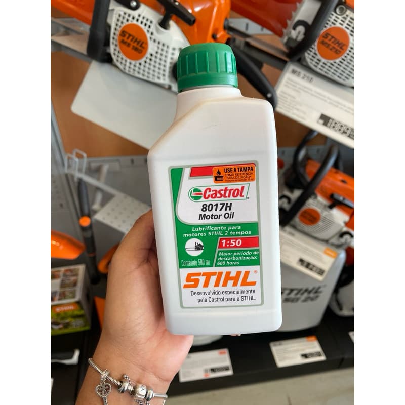 Óleo Lubrificante 2 Tempos STIHL 500ml Castrol