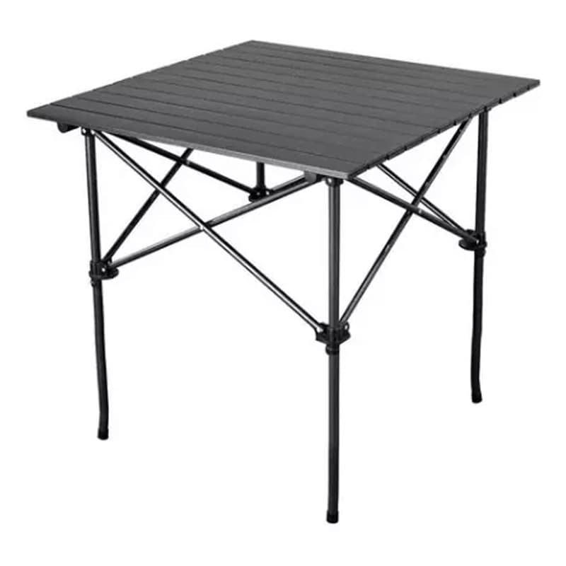Mesinha Dobrável De Metal + Bolsa Oxford Para Transporte Ideal Para Praia Viagens Churrasco