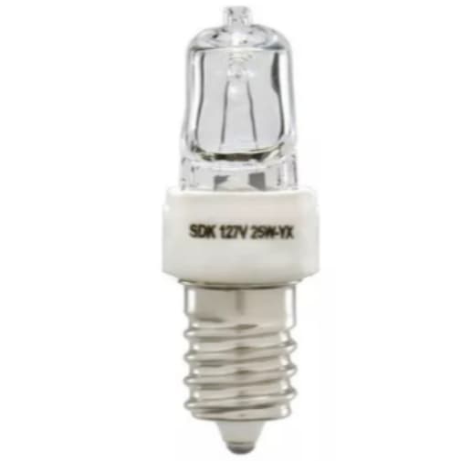 LAMPADA HALÓGENA ECO JD 127V E-14 25W PARA FORNOS E FOGÕES