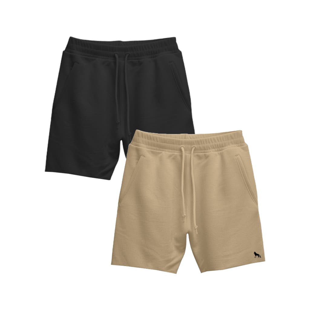 Kit 2 Short Moletinho Bermuda Masculino Com Bolso Várias Cores Lançamento