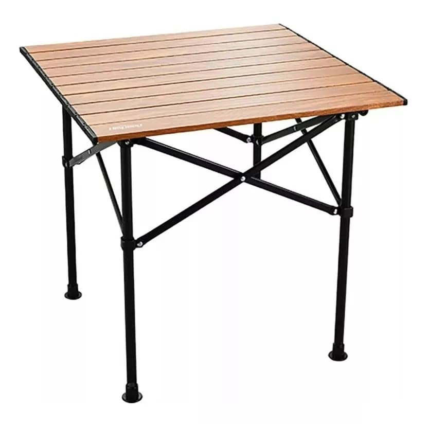 Mesa De Camping Dobrável Ideal Para Pescas Piqueniques Praia Compacta 53x61cm