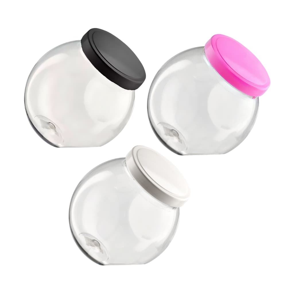 Pote Baleiro Plastico Grande 3lt Porta Mantimentos Multiuso