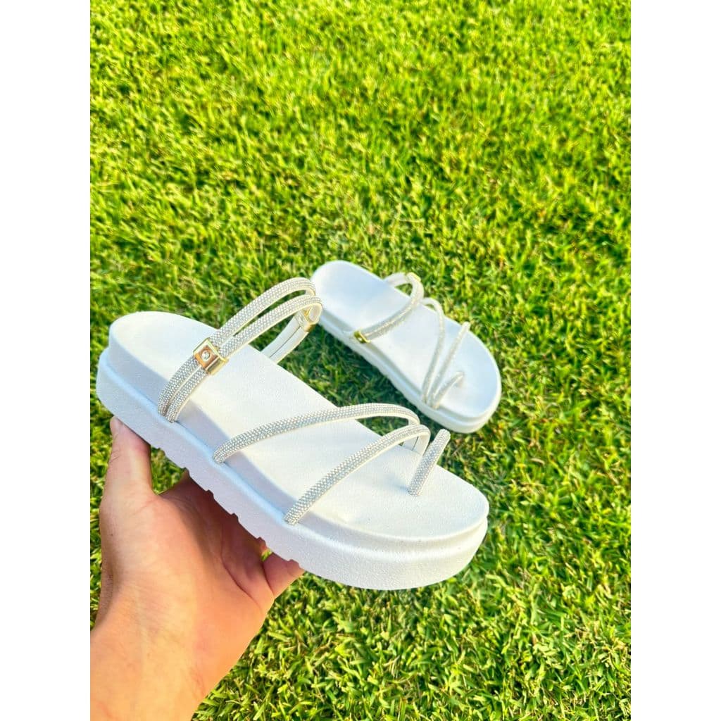 Sandália Papete Feminina  Slide Birken Flatform Estilosa de Luxo Promoção