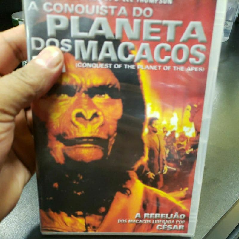 A CONQUISTA DO PLANETA DOS MACACOS DVD LACRADO