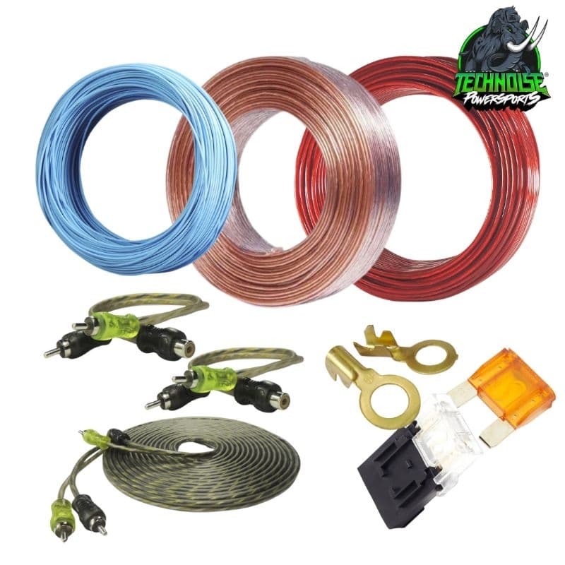 Kit de Instalaçao de som completo pontência T400 OU TL1500 Taramps Falcon Stetson