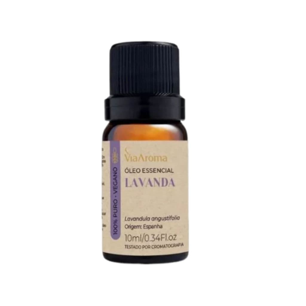 OLEO ESSENCIAL VIA AROMA LAVANDA 10ML