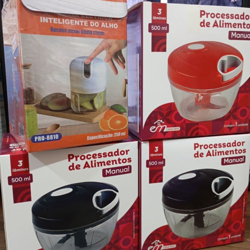 Processador de alimentos Manual 500ML Produto Resistente