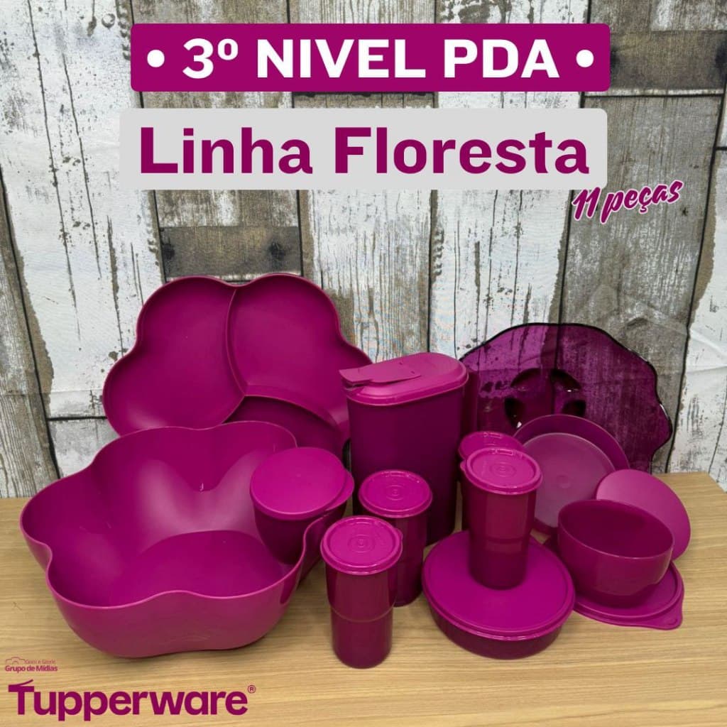 Tupperware PDA Linha Floresta 09/2024