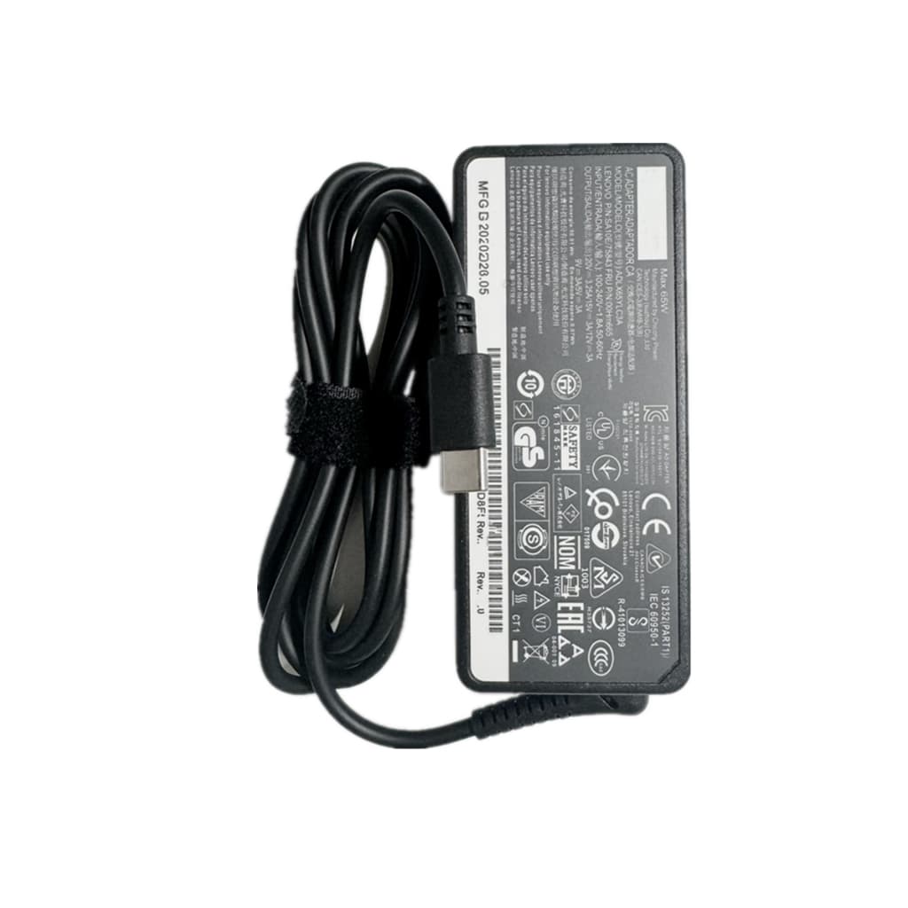 Carregador compatível  Notebook Ca Lenovo 65w (usb Tipo C