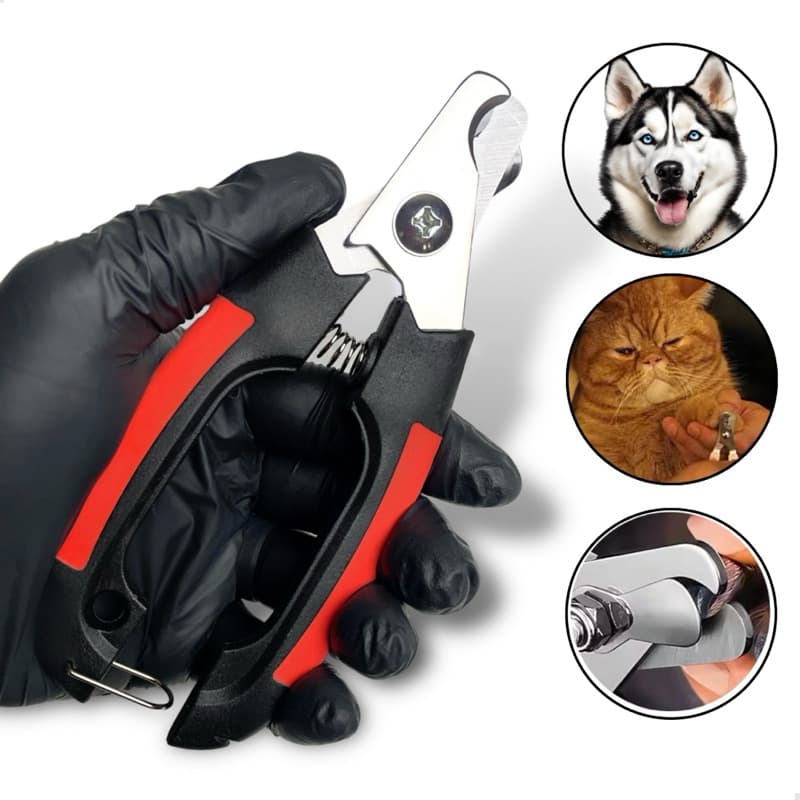 Alicate Cortador De Unhas Pet Cães Gatos 16cm Grande Médio pequeno 12cm profissional Golden labrador