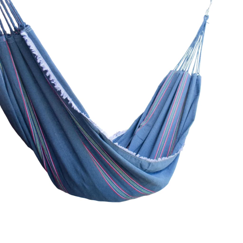 Rede de Dormir Descanso Cinza Confortável Resistente Reforçada Tear