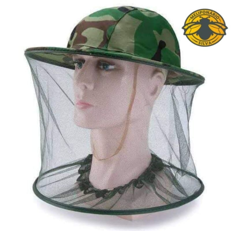 Chapéu de Meliponicultor,Para manejo com abelhas sem ferrão