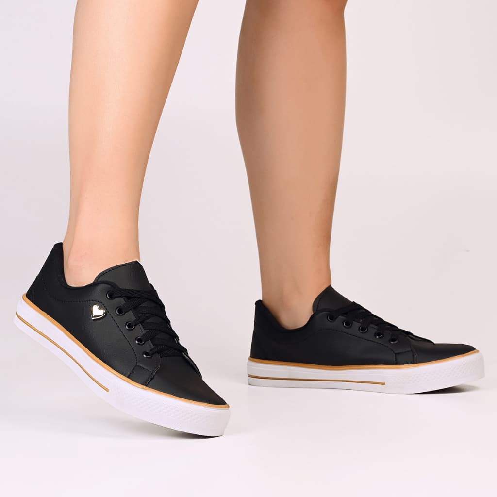 Sapatênis Casual Tênis Feminino Moda Mulher Elegante Promoção