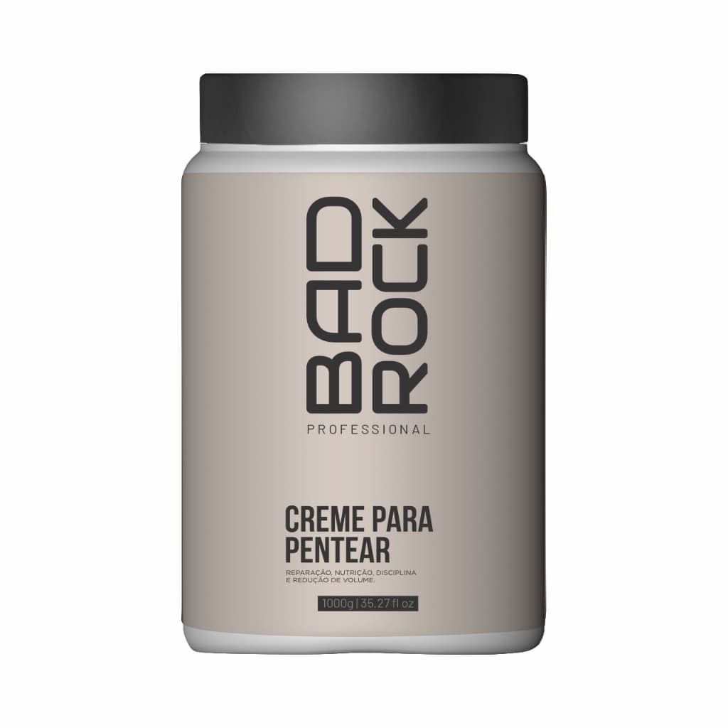 CREME DE PENTEAR UMIDIFICADOR BAD ROCK 1000G HANOVA