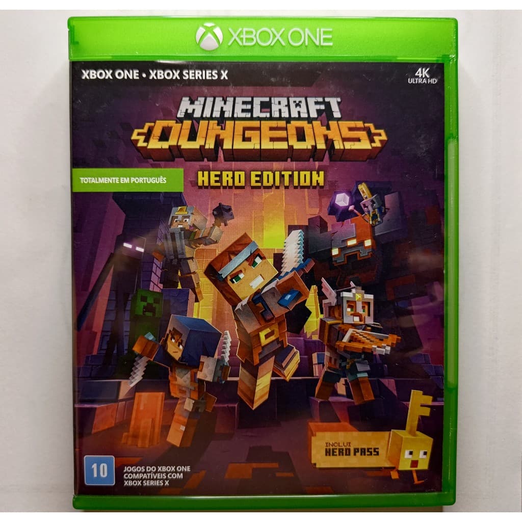 Minecraft Dungeons Xbox -  Mídia Física