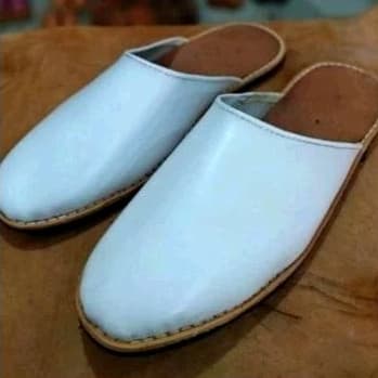 Mule xagrim babuche Percata rasteirinha Couro Liso