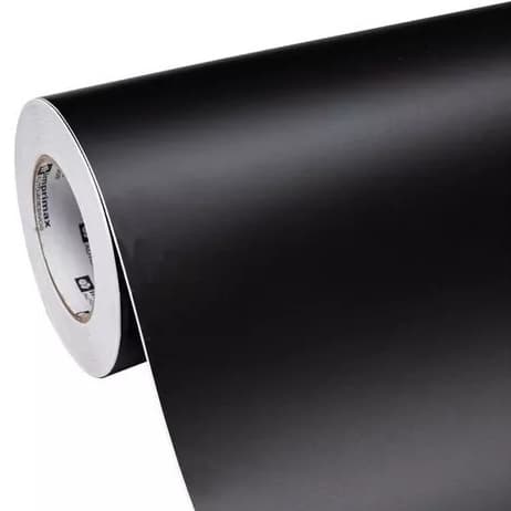 Adesivo Preto Fosco Envelopamento Automotivo Carro Moto moveis geladeiras 1mx60cm