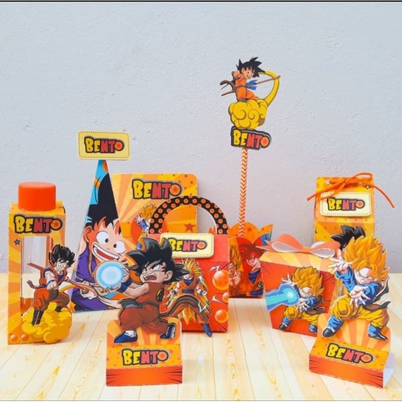 Dragon Ball Z - 130 Itens Kit Festa