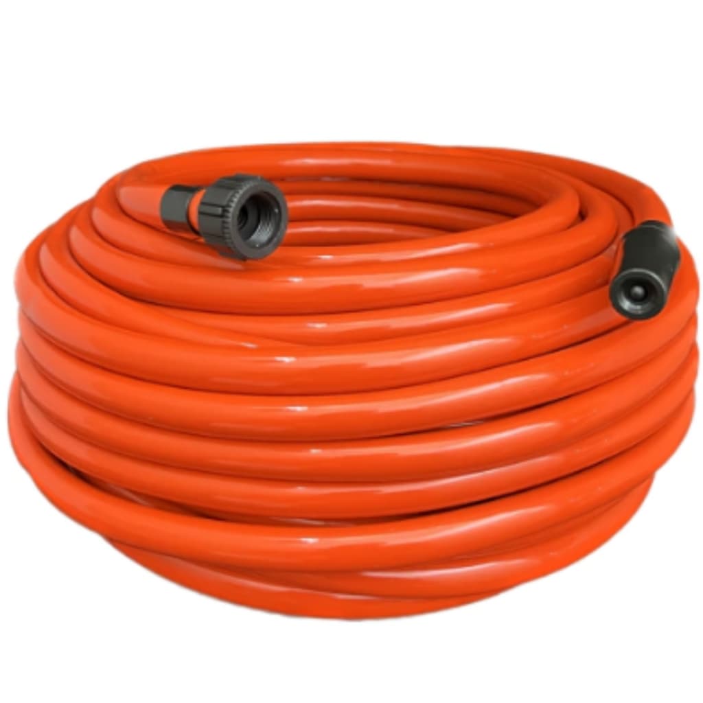 Borracha de Jardim Silicone Laranja 25 Metros