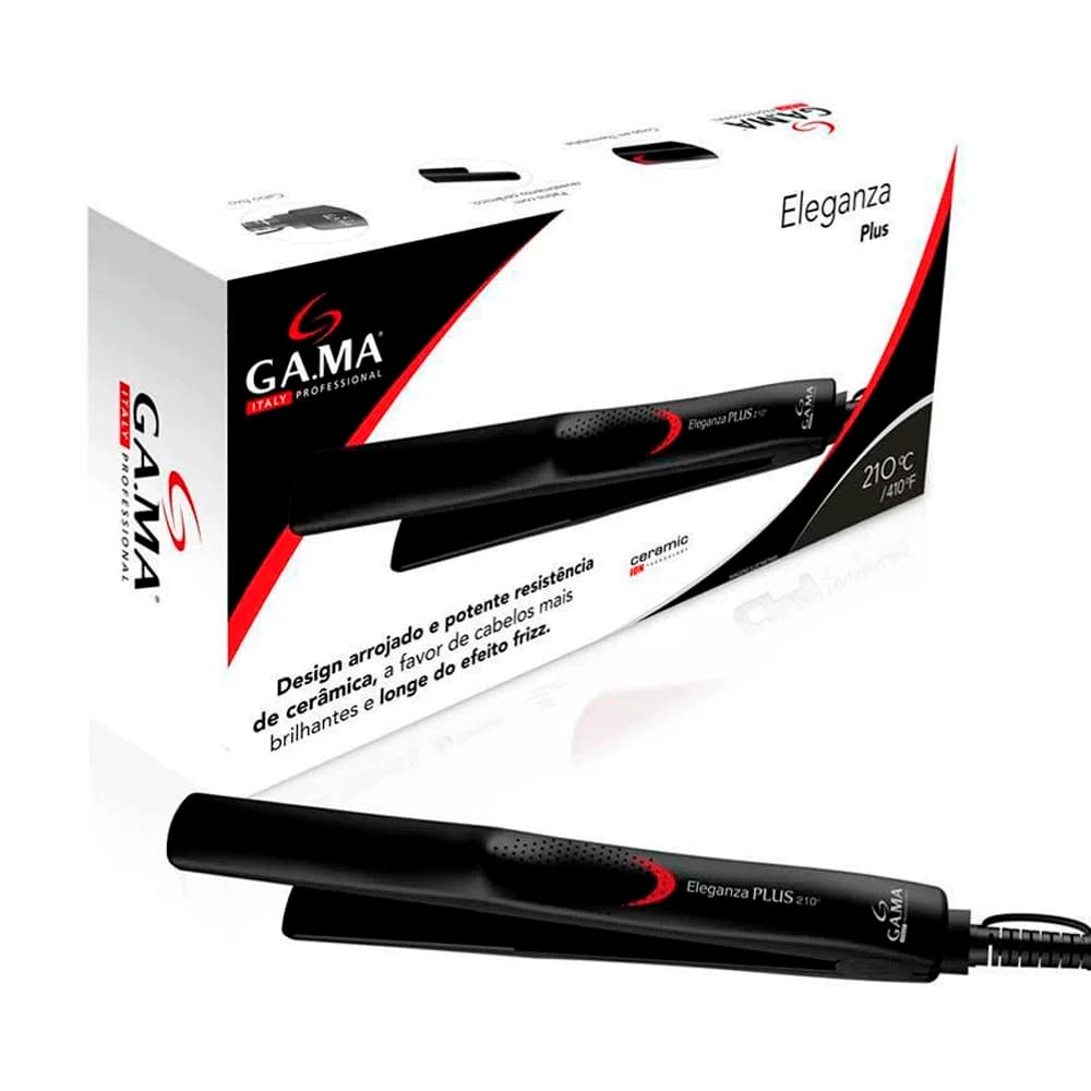 Chapinha Prancha Gama Profissional Eleganza Plus Bivolt
