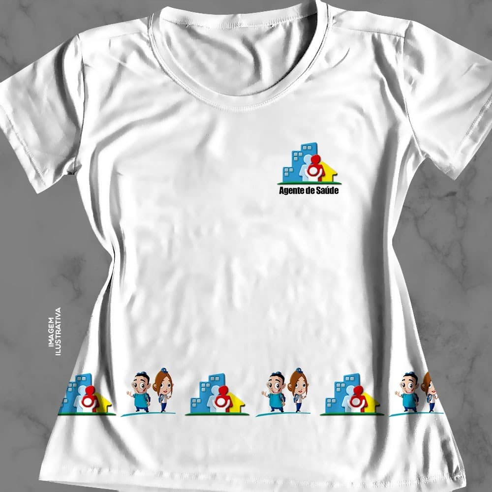 Camiseta Agente de Saúde